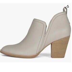 Jeffery Campbell Rosalee Off-white Ankle Booties
